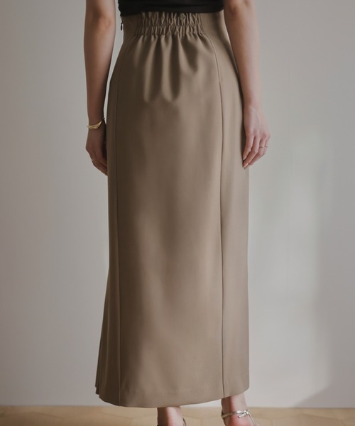 anuans（アニュアンス） ロングスカート SMALL グレー レディース