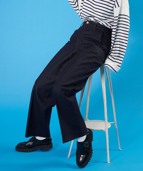 「ONCILY」 デニムパンツ LARGE インディゴブルー メンズ