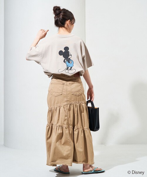 「FREAK'S STORE」 半袖Tシャツ MEDIUM グリーン レディース