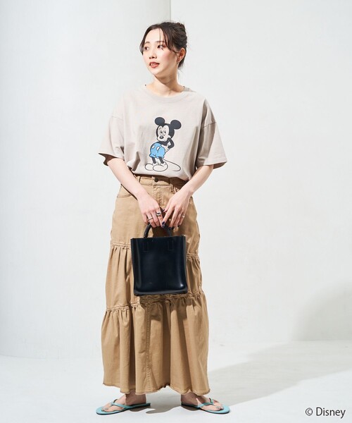 「FREAK'S STORE」 半袖Tシャツ MEDIUM グリーン レディース