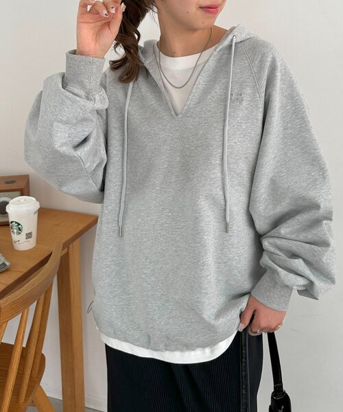 わに52！ Discoat など4点 Discoat（ディスコート） パーカー 「ユニセックス」ワンポイント刺繍