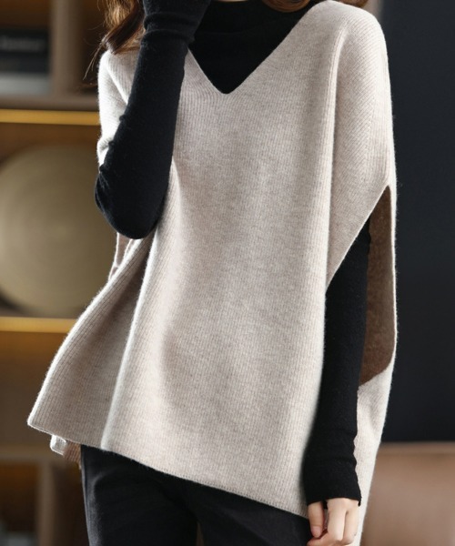 ヘルムートラング ノースリーブニット フーディ ジレ ベスト 変形 P ヘルムートラング ノースリーブニット フーディ ジレ ベスト 変形 P