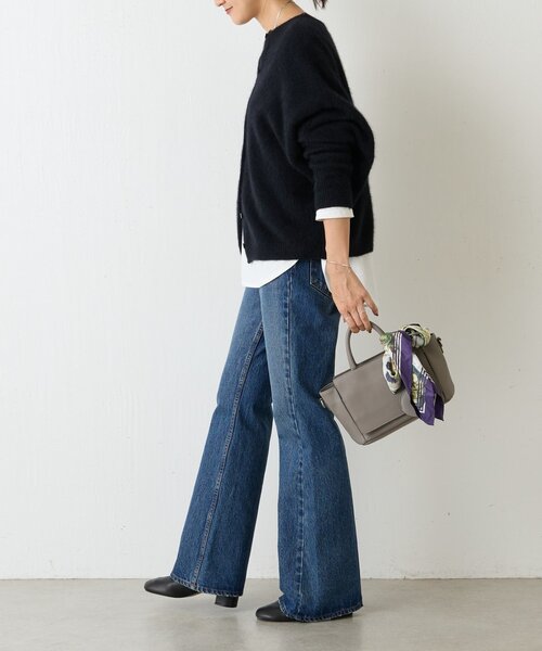 BEARDSLEY（ビアズリー） ニット セーター FOXウール後ろボタンニット