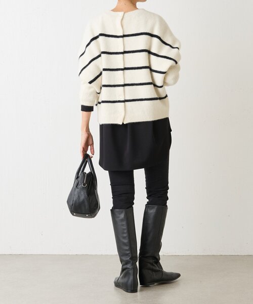 BEARDSLEY（ビアズリー） ニット セーター FOXウール後ろボタンニット