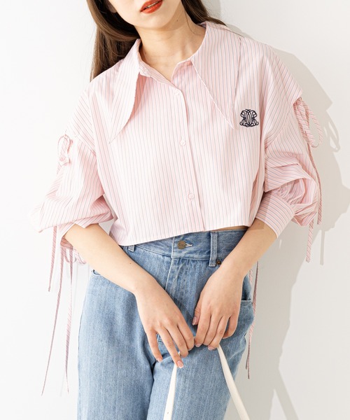 Chico（チコ） 7分袖シャツ FREE アイボリー レディース : ZOZOTOWN