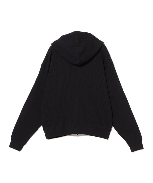 BEAMS T（ビームスT） パーカー Waffle Full Zip Hoodie ワッフル フル