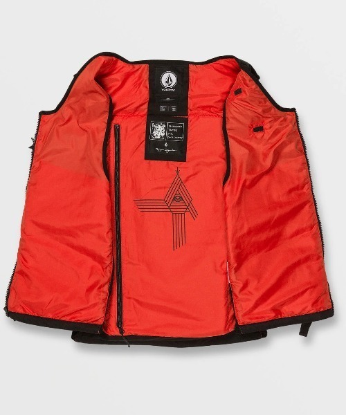 VOLCOM IGUCHI SLACKVESTスノーボードベスト防水性600mm G0652515_BLK_101_4d69471f-7da9