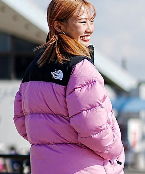THE NORTH FACE 「THE FACE」 ダウンジャケット S ピンク