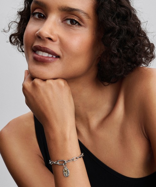 PANDORA（パンドラ） チャーム ローズ メダリオン チャーム レディース