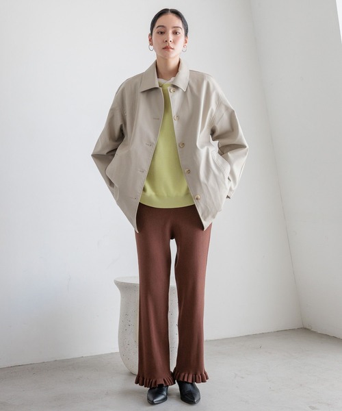 ISSUETHINGS ベージュ カバーオール ISSUETHINGS ベージュ カバーオール