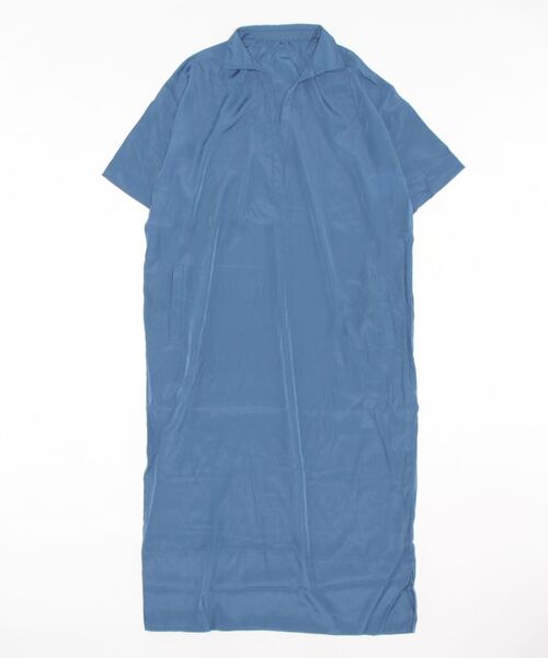 「BITTOKO」 半袖ワンピース FREE ブルー レディース_画像4