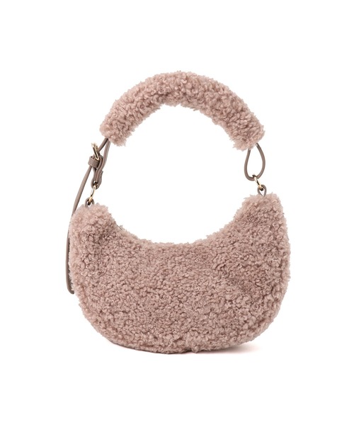 DIANA♥ブラウン♥ファー♥ショルダーバッグ artemis by DIANA（アルテミス by ダイアナ） ハンドバッグ ショルダー