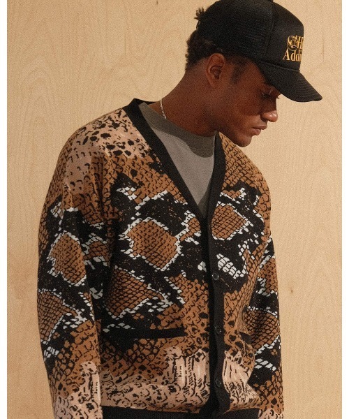 DEVEREUX GOLF カーディガン Rattlesnake Cardigan メンズ : ZOZOTOWN