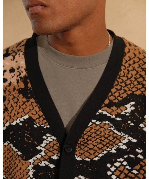 DEVEREUX GOLF カーディガン Rattlesnake Cardigan メンズ : ZOZOTOWN