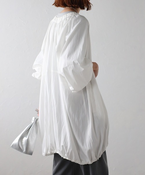 「meilmada」 ジップアップブルゾン FREE ホワイト レディース_画像3