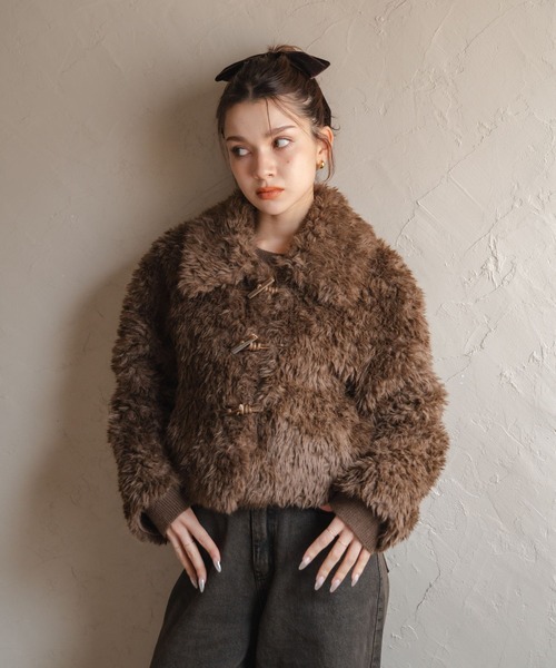 Nu（Hi! ONLINE STORE） コート アウター 「Nu」ショート丈ボリューム