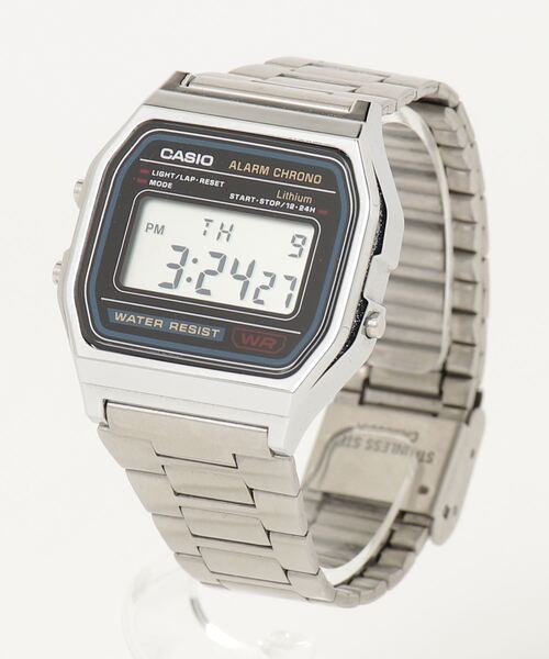 CASIO 「CASIO」 デジタル腕時計 FREE シルバー メンズ : ZOZOTOWN