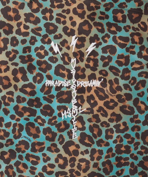 ブルゾン アウター LEOPARD JACKET メンズの画像