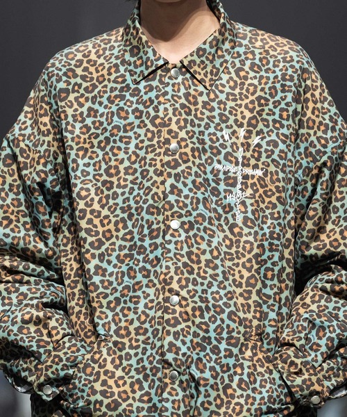 ブルゾン アウター LEOPARD JACKET メンズの画像