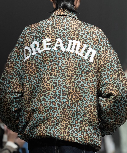 ブルゾン アウター LEOPARD JACKET メンズの画像