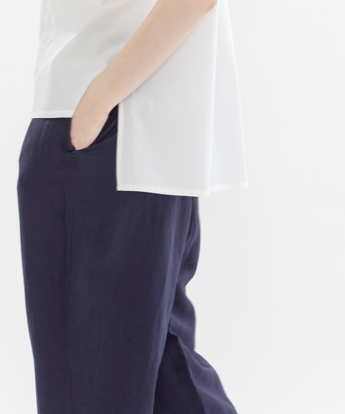 「nop de nod」 イージーパンツ 3 ダークグレー レディース_画像6