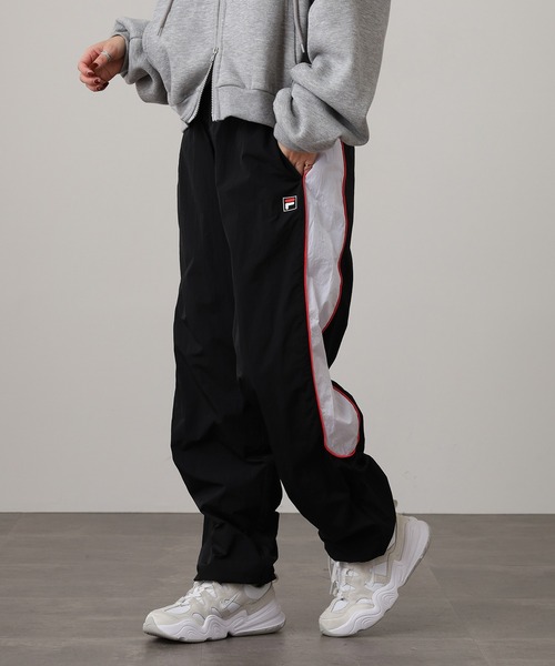 90s fila nylon pants フィラ ナイロン パンツ FILA（フィラ） パンツ FILA LINE TRACK PANTS NYLON ナイロン