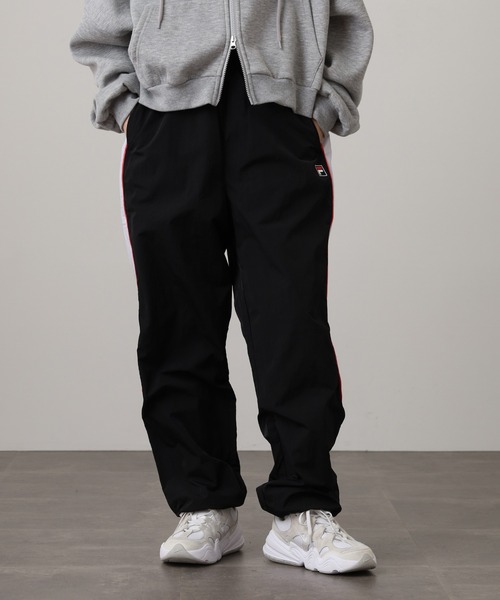 FILA フィラ レッド ナイロンパンツ 70's FILA フィラ レッド ナイロン