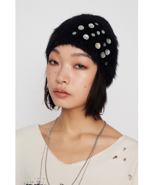 laguagem ラグアジェム　ニット帽 LAGUAGEM×HTH LOGO BEANIE – YZ