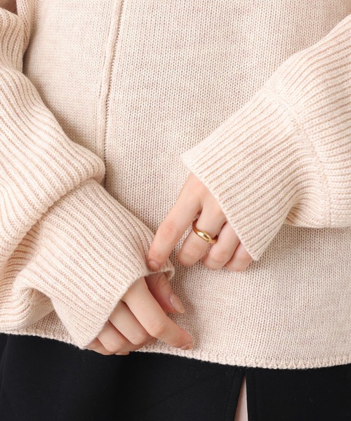 「Chico」 長袖ニット FREE ブラック レディース_画像5