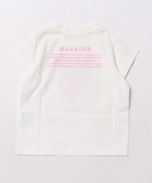 「maarook」 「KIDS」半袖Tシャツ 100cm ブラック キッズ_画像3