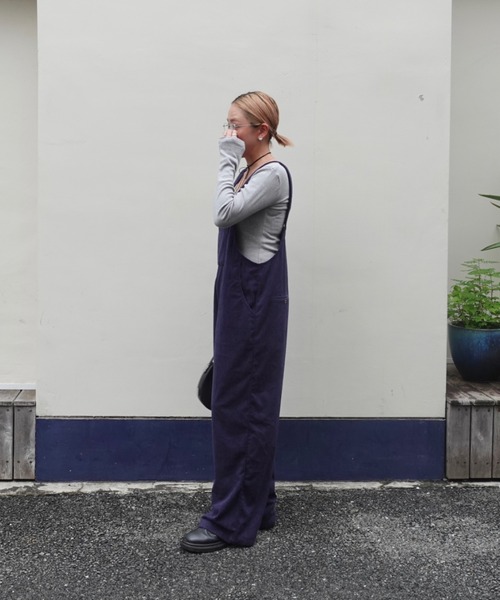 TEEN BOOP サロペット オーバーオール コーデュロイルーズサロペット