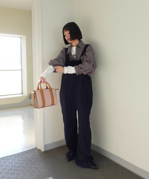 TEEN BOOP サロペット オーバーオール コーデュロイルーズサロペット