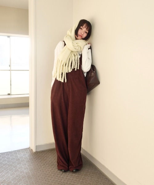 TEEN BOOP サロペット オーバーオール コーデュロイルーズサロペット