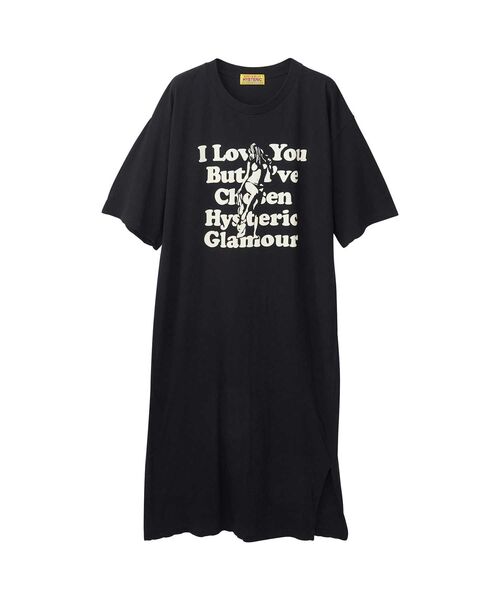 HYSTERIC GLAMOUR（ヒステリックグラマー） Tシャツワンピース FREE