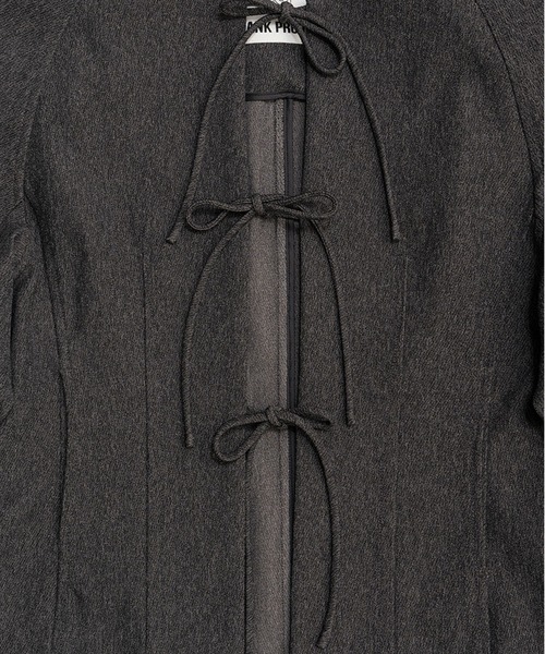 コート アウター フェザートリムジャケット / Feather Trim Jacket レディースの画像