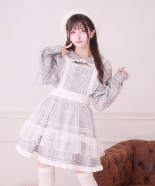 Pal elfy スウィートフリルワンピースとエプロンセット Pal elfy ワンピース スウィートフリルワンピース : ZOZOTOWN Yahoo!店
