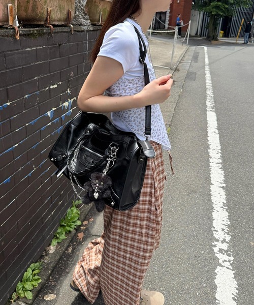 「MEMECLE」 2WAYバッグ FREE ブラック レディース_画像8