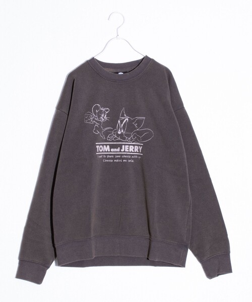 「GLOSTER」 スウェットカットソー X-LARGE アイボリー メンズ_画像5