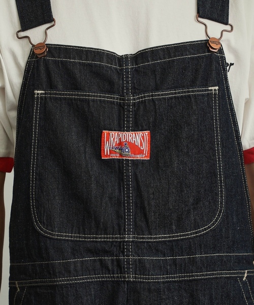 「Wrangler」 オーバーオール X-SMALL ダークブルー メンズ_画像5