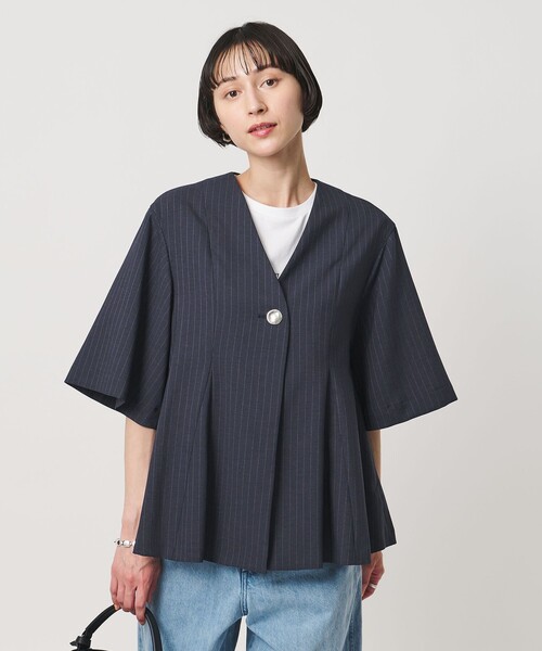 新品 UNITED ARROWS ブラウス LIGHT SPONGY ブラウス ‐ウォッシャブル‐（シャツ/ブラウス）｜UNITED