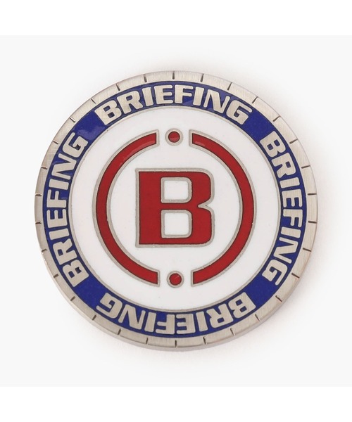 ゴルフ 「BRIEFING GOLF／ブリーフィングゴルフ」ENAMEL CIRCLE B MEDAL MARKER メンズ レディース
