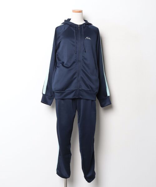 フィラ　セットアップ　ネイビー FILA（フィラ） セットアップジャージ M ネイビー レディース