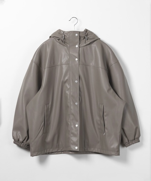 「me+em select」 マウンテンパーカー MEDIUM アイボリー レディース_画像4