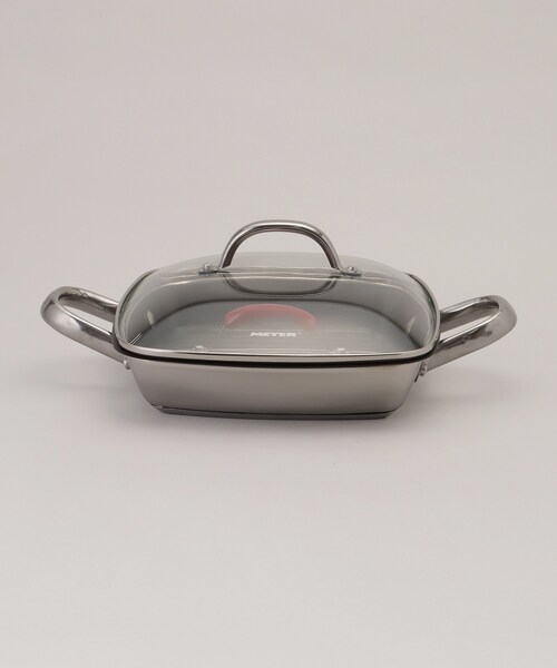 212 KITCHEN STORE 鍋 スクエアグリルパン 24cm RD 「MEYER マイヤー