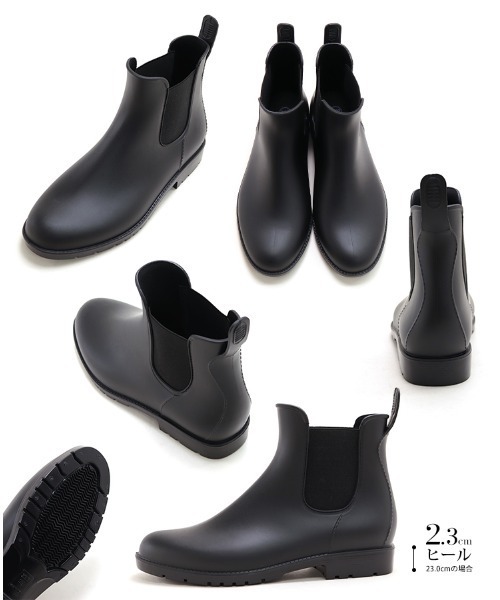 SESTO（セスト） 長靴 レインブーツ 防水サイドゴアレインブーツ
