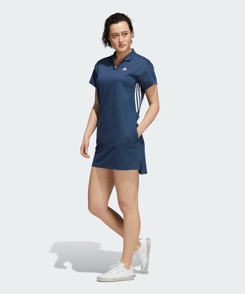 adidasゴルフウェアワンピース adidas ワンピース ビヨンド ザ コース半袖ワンピース「adidas