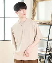 関税込み◆2025SS 装飾ピン付き クルーネック コットンTシャツ プレーン/クルーネックTシャツ(ユニセックス・半袖)_3414855