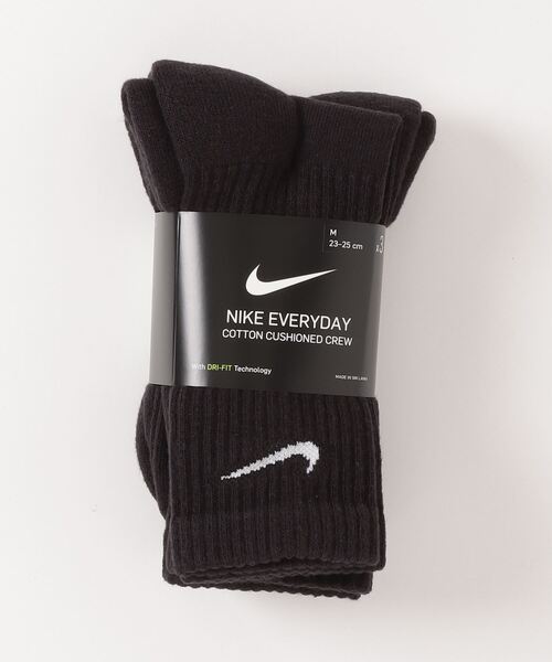 NIKE 靴下 NIKE/ナイキ ソックス エブリデイ クッションド クルー3足