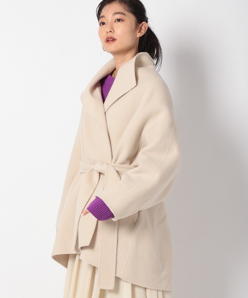 サイズガイ BABYLONE / ベルト付きリバーショートコート ZOZOTOWN PayPayモール店 - 通販 - PayPayモール コメント