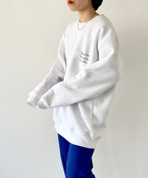 natto トレーナー スウェット “Departure with coffee” sweat